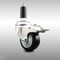 Service Caster 3 Inch 316SS Black Poly Swivel 1 Inch Expanding Stem Caster Lock Brake SCC SCC-SS316TTLEX20S314-PPUB-BLK-1 - alternate 1